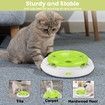 Interactive Cat Toy Indoor 8 Holes Automatic Random Stretch Out Feather Smart Kitten Toys