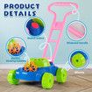 Bubble Lawn Mower Electric Blower Maker Machine Toddler Push Toys Kids Garden Outdoor Play Game Activity Children Walking