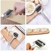 Pasta Noodle Cutter, Stainless Steel Manual Noodle Lattice Roller