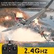 RC Plane 4-CH RC Airplane P40 Warhawk RTF Remote Control Plane for Beginners&Expert with Xpilot Stabilizer System, One-Key Aerobatic Feature