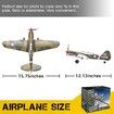 RC Plane 4-CH RC Airplane P40 Warhawk RTF Remote Control Plane for Beginners&Expert with Xpilot Stabilizer System, One-Key Aerobatic Feature
