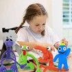 Rainbow Friends Plush Orange Plush Throw Cushion Toy Rainbow Friends Toy for Game Lovers Soft for Boys and Girls