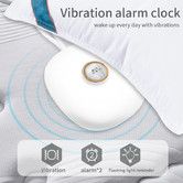 Vibration Alarm Clock Portable Silent Wakeup Travel Timepiece Bedroom Morning Deep Sleepers Accessories