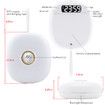 Vibration Alarm Clock Portable Silent Wakeup Travel Timepiece Bedroom Morning Deep Sleepers Accessories