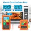 Wireless Meat Thermometer for Grilling and Smoking Food Cooking Candy Thermometer with 4 Meat Probes 500FT Outside Grill for Beef Turkey