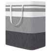 Large Laundry Basket,Waterproof,Freestanding Laundry Hamper,Collapsible Tall Clothes Hamper with Extended Handles for Clothes Toys in The Dorm and Family (Gradient Grey,1Pack,100L)