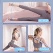 Figure 8 Fitness Resistance Band with Handles, Shoulder Stretch Bands, Blue