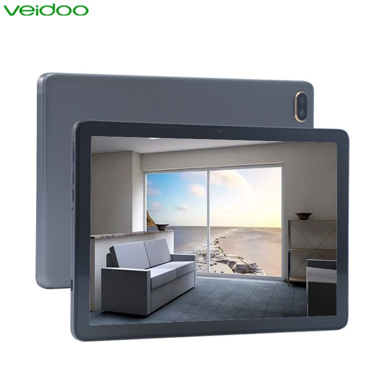 Veidoo Android Tablet 10.1 inch HD Touch Screen, 2GB RAM 32GB Storage, Quad-Core, Dual Camera, Bluetooth, 4G Phone Call Tablet PC compatible with Dual Sim Card