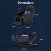 Full Body Massage Chair 3D Zero Gravity Deep Tissue Shiatsu Therapy Massager Electric for Back Neck Head Leg Shoulder Foot
