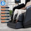 Full Body Massage Chair 3D Zero Gravity Deep Tissue Shiatsu Therapy Massager Electric for Back Neck Head Leg Shoulder Foot