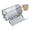 Air Fryer Basket Rotisserie Oven Cage 360 Degree Stainless Steel Roaster Drum Racks Heating Baking Nuts Coffee Beans Tea BBQ Tool Kitchen Prep