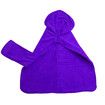 Microfibre Dog Bathrobe, Quick-Drying Bath Towel with Velcro Fastener, Very Absorbent Bathrobe for Dogs and Cats, pet Towel, Purple ,L