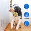 Dog Rope Toys, Interactive Outdoor Dog Toys For Large Dogs, Tree Or Door Hanging Installation