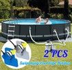 4PCS Pool Pipe Holders, Intex Pool Accessories, Prevent Pipe Sagging, Improve Pool Hoses Lifespan (Blue)