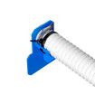 4PCS Pool Pipe Holders, Intex Pool Accessories, Prevent Pipe Sagging, Improve Pool Hoses Lifespan (Blue)