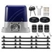 Automatic Gate Opener Electric Sliding Door Motor Remote Control Auto Smart Home Security Driveway Heavy Duty Operator 1500kg 4m Gear Track