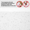 Retractable Baby Gate Safety Pet Dog Fence Enclosure Safe Guard Barrier Stair Security Mesh Puppy Cat Fencing 254cm White