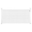 Retractable Baby Gate Safety Pet Dog Fence Enclosure Safe Guard Barrier Stair Security Mesh Puppy Cat Fencing 254cm White