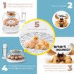 12 Eggs Incubator Automatic Hatching Chicken Quail Duck Hatcher Turner Transparent Humidity Temperature Control