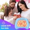 Electronic Handheld Puzzle Pop Light Up Game for Kids,Sensory Fidget Quick Push Games Toy for Boys and Girls6-12 Birthday Gift Light Blue