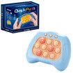 Electronic Handheld Puzzle Pop Light Up Game for Kids,Sensory Fidget Quick Push Games Toy for Boys and Girls6-12 Birthday Gift Light Blue