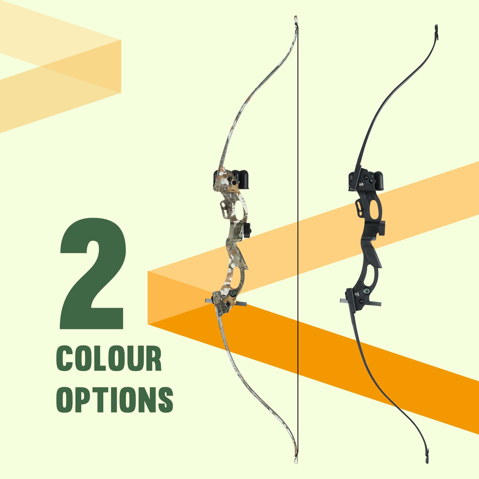 Recurve Bow Arrow Set 20lbs Archery Takedown Hunting Sports Equipment