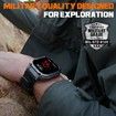 Smart Watch,100M Waterproof Rugged Smartwatch with Bluetooth Call 2 inch Utral Large HD Display 70 Days Extra Long Battery Life,100+ Sports Modes (Black)