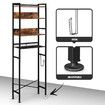 4 Tier Bathroom Shelf Rack Over Toilet Washing Machine Laundry Towel Organiser Shelves Space Saver Freestanding Unit Storage