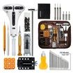 Watch Repair Kit,Professional Watch Battery Replacement Tool,Watch Link & Back Removal Tool,Spring Bar Tool Set with Carrying Case