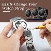 Watch Repair Kit,Professional Watch Battery Replacement Tool,Watch Link & Back Removal Tool,Spring Bar Tool Set with Carrying Case