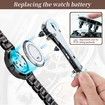 Watch Repair Kit,Professional Watch Battery Replacement Tool,Watch Link & Back Removal Tool,Spring Bar Tool Set with Carrying Case
