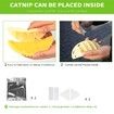 Cat Corner Hair Self Groomer Wall Massage Brush Soft Scratcher Combs With Catnip Dog/Kitten for Shedding-2 Pack