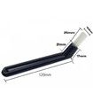 Nylon Angled Head Anti-scald Coffee Machine Cleaning Brush for Coffee Machine (2 Pcs)