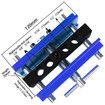 Self-Centering Dowel Jig Kit, Drill Guide Bushing Set, Wood Jig for Woodworking Joints, Tools for Straight Holes