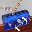 Self-Centering Dowel Jig Kit, Drill Guide Bushing Set, Wood Jig for Woodworking Joints, Tools for Straight Holes