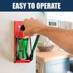 Can Crusher Metal 16oz Heavy Duty Recycling Smasher Wall Mounted Aluminium Seltzer Soda Beer Bottles Red Kitchen Gadgets Home