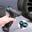 120W Car Air Pump, Wireless Inflatable Pump Portable Rechargeable Air Compressor Digital Car Automatic Tire Inflator Equipment