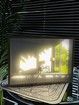 Lighting Painting Decoration, LED Picture Frame, Dimmable for Home Decor Room Office, Desktop,Housewarming Birthday Party (House 17*22.1cm)