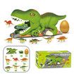 Dinosaur Truck Toys for Kids, Large Dinosaur Truck Dinosaur Transport Truck Playset Ages 3-5-7 Year olds