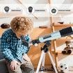 Astronomical Telescope, Telescope 360/50mm 90X Zoom HD Outdoor Monocularfor Kids, Adult, Beginners