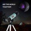 Astronomical Telescope, Telescope 360/50mm 90X Zoom HD Outdoor Monocularfor Kids, Adult, Beginners