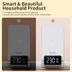 mcdodo Alarm Clock with Wireless Charging And Touch Night Lamp Clock with Charging Station 15W Touch Bedside Samll Lamp with Brightness for Bedroom