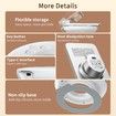 mcdodo Alarm Clock with Wireless Charging And Touch Night Lamp Clock with Charging Station 15W Touch Bedside Samll Lamp with Brightness for Bedroom