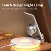 mcdodo Alarm Clock with Wireless Charging And Touch Night Lamp Clock with Charging Station 15W Touch Bedside Samll Lamp with Brightness for Bedroom