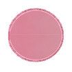 Baby Play Mat Padding Rug Memory Foam Washable Round Foldable Thick Carpet For Kids Bedroom Floor Activity Centre Pink