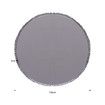 Baby Play Mat Padding Rug Memory Foam Washable Round Foldable Thick Carpet for Kids Bedroom Floor Activity Centre Grey