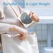 Portable CD Player,Personal CD Players with Bluetooth for Car & Travel,Rechargeable Small CD Player with Headphones,LCD Touch Screen & Anti-Skip/Shockproof