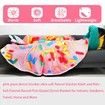 1pc Funny Warm Food Blanket Collection (Pink Donut), Lightweight Cozy Plush Blanket For Bedroom Living Rooms Sofa Couch Size 120cm