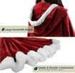 Hooded Cape Casual Lazy Blanket Double Pockets Soft Plush Cape Women'S Quilted Coat