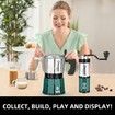 Classic Italian Coffee Maker Building Set with Brick Built Coffee Grinder,Building Blocks Set for Relaxing Hobbies,Home Decor Accessory,Includes 612 Standard Size Bricks